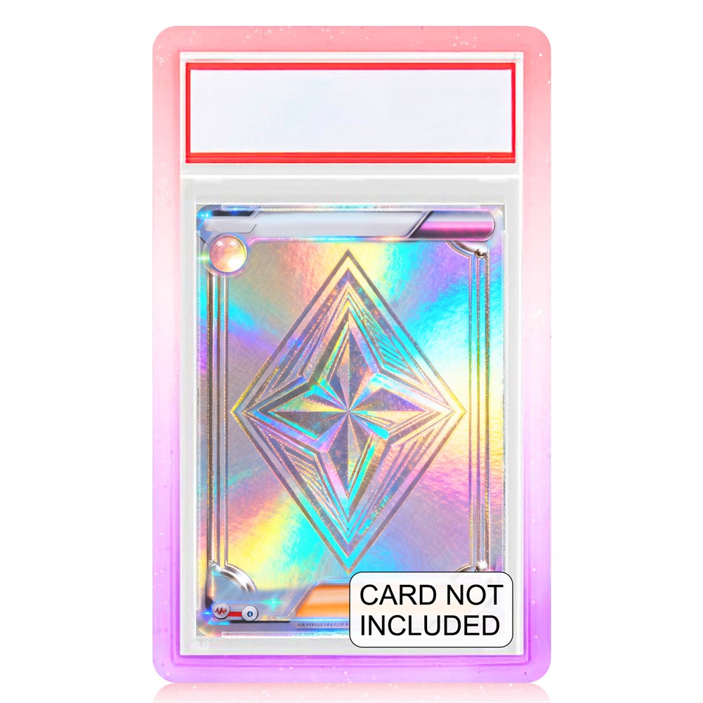 Edge Protection For Offical PSA Cards ONLY,TPU Slab Protector Frame – 6 Colors