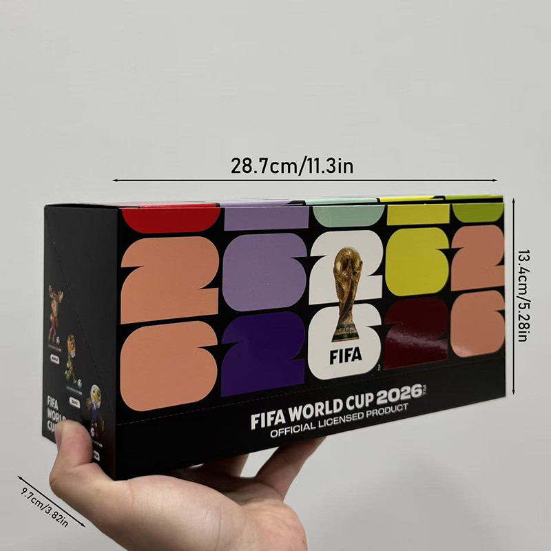 9cm/3.54in 2026 FIFA World Cup Official Licensed Mascot Set