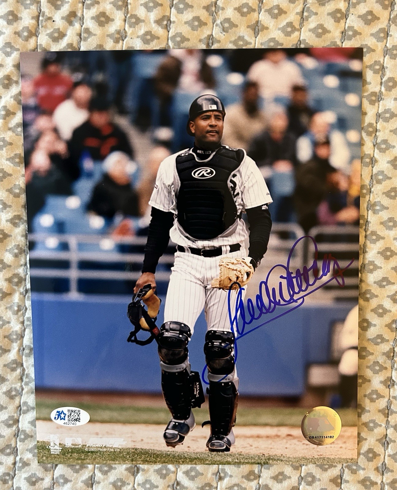 Sandy Alomar Jr. Signed Cleveland Indians Jersey And 8×10 Signed Photo w/ COAs