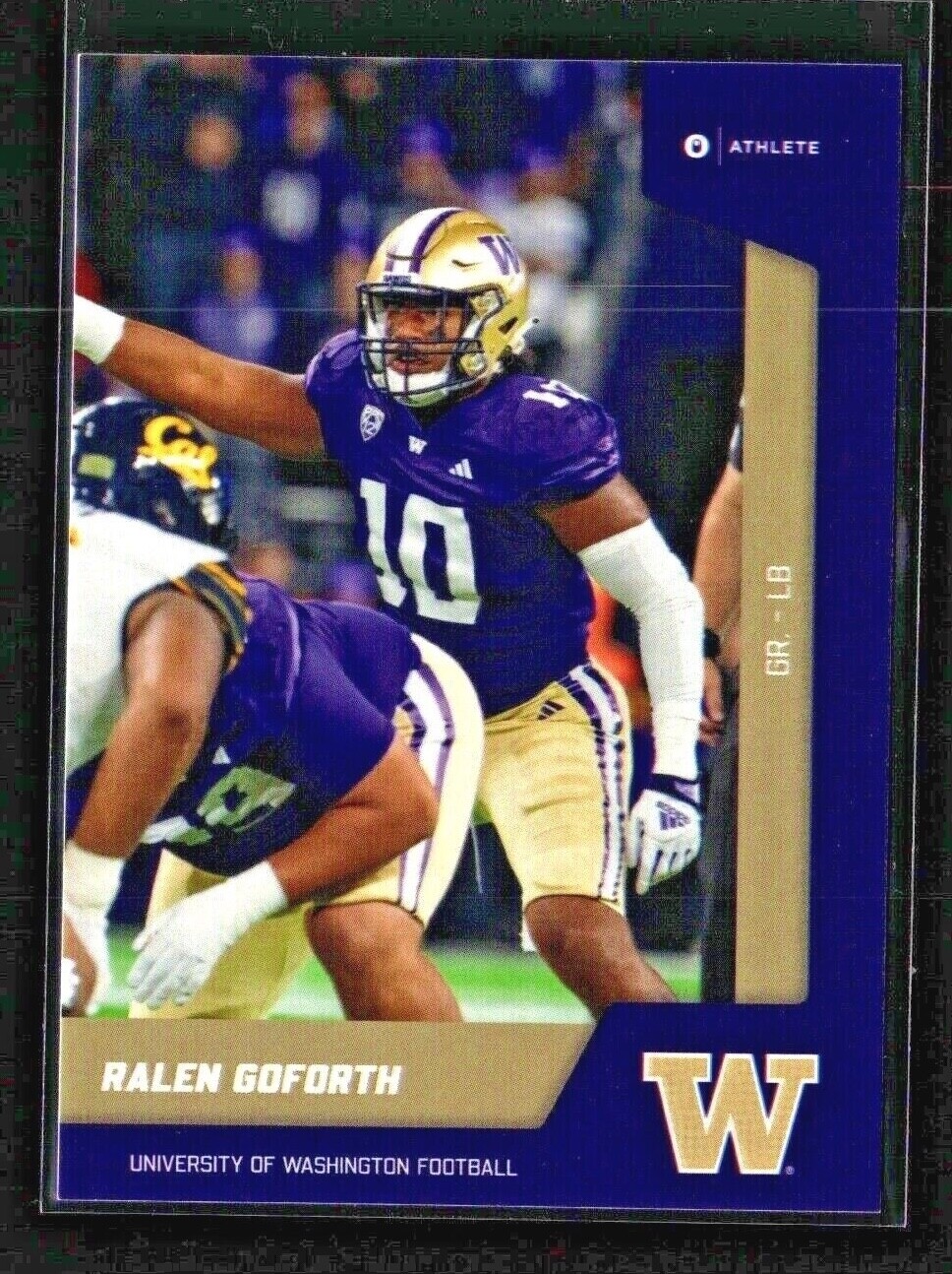 Washington Huskies 2023 OnIt Athlete Football Cards NIL Deals Complete Your Set