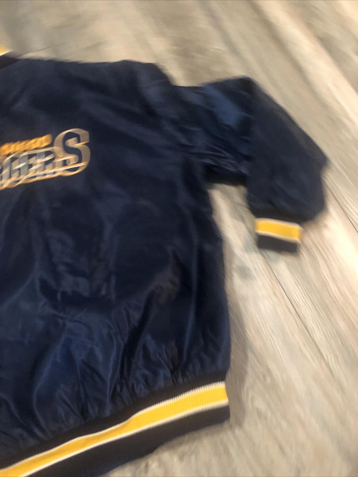 DeLong San Diego Chargers NFL Satin Jacket Double Sided Men’s XL Vintage 90s