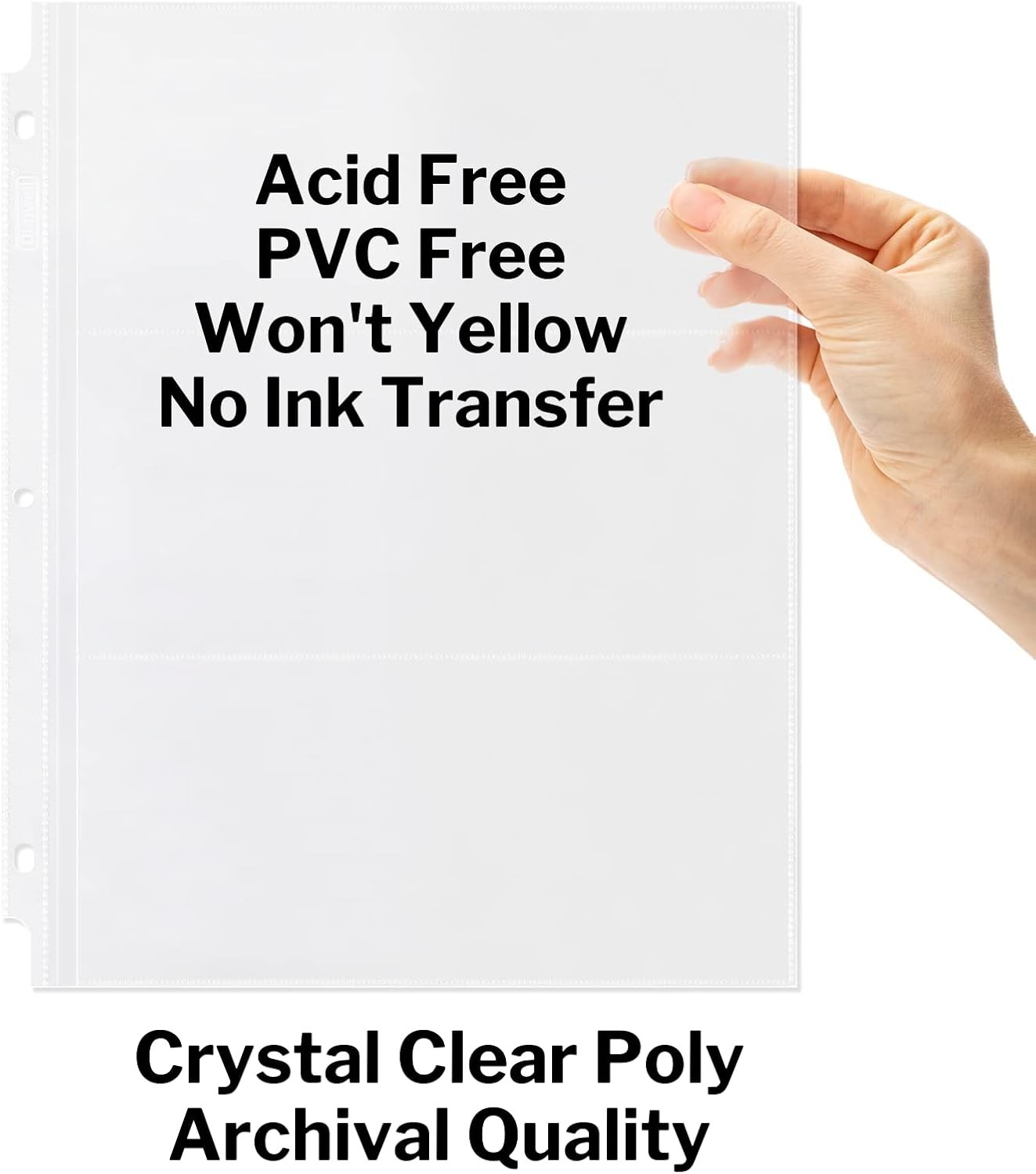 Archival Quality 3-Pocket Currency Sleeves – Acid-Free Storage for Collectibles
