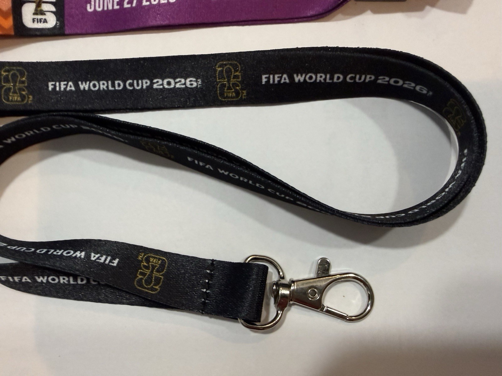 2 WRISTBANDS & LANYARD – 2026 FIFA WORLD CUP CROATIA vs GHANA CRO GHA PHILA VIP!