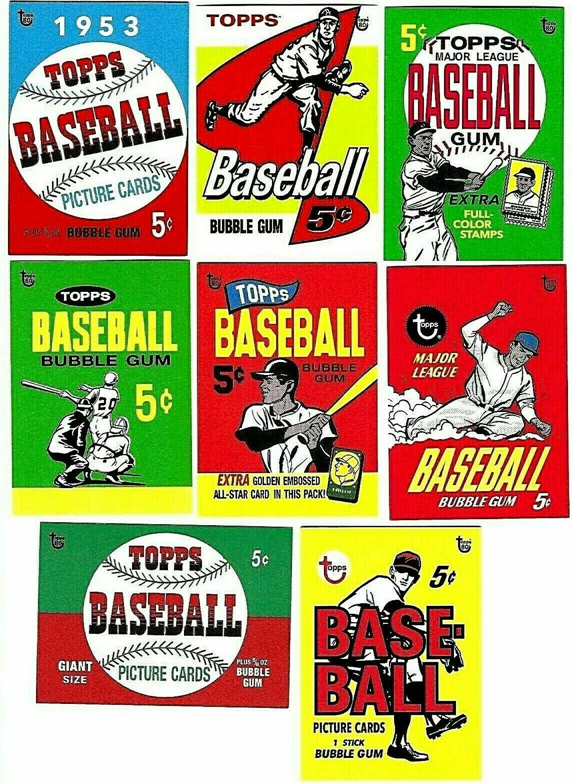 1952 Unopened Card Chase Box-21 Pack, + Auto + 2 Cards From The 1950/60’s
