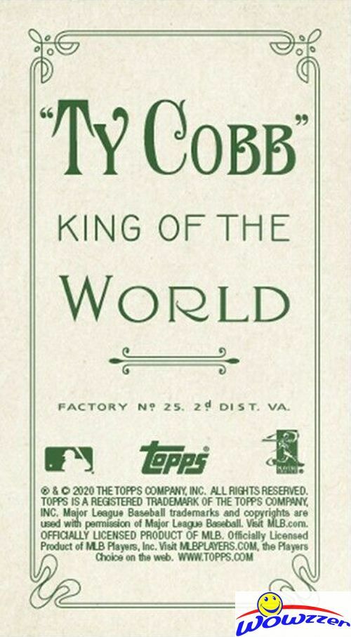 2020 Topps 206 Series 1 Baseball Factory Sealed HOBBY Box- SOLD OUT!