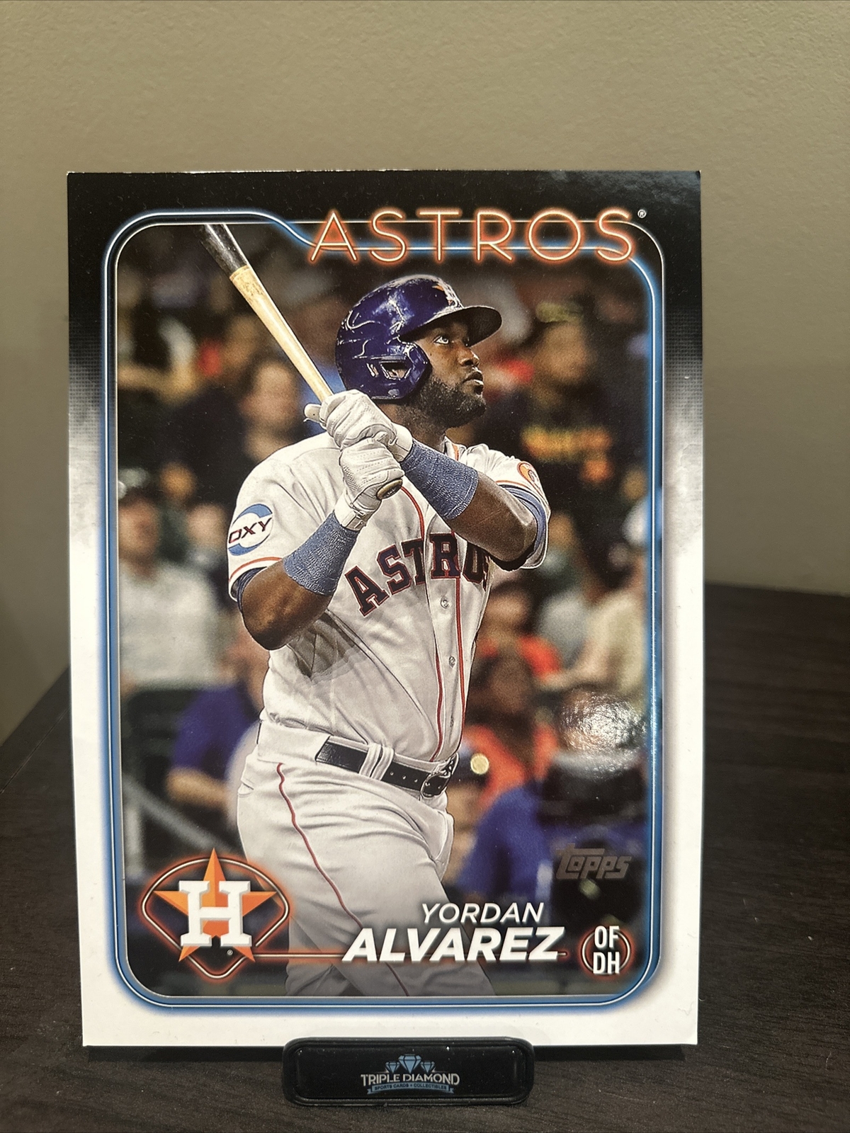 2024 Topps #OTB-3 YORDAN ALVAREZ Oversized Super Monster Box Topper