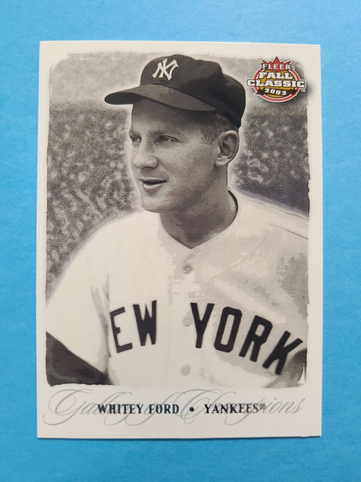 WHITEY FORD 2003 FLEER FALL CLASSIC BASEBALL CARD # 87 F1060