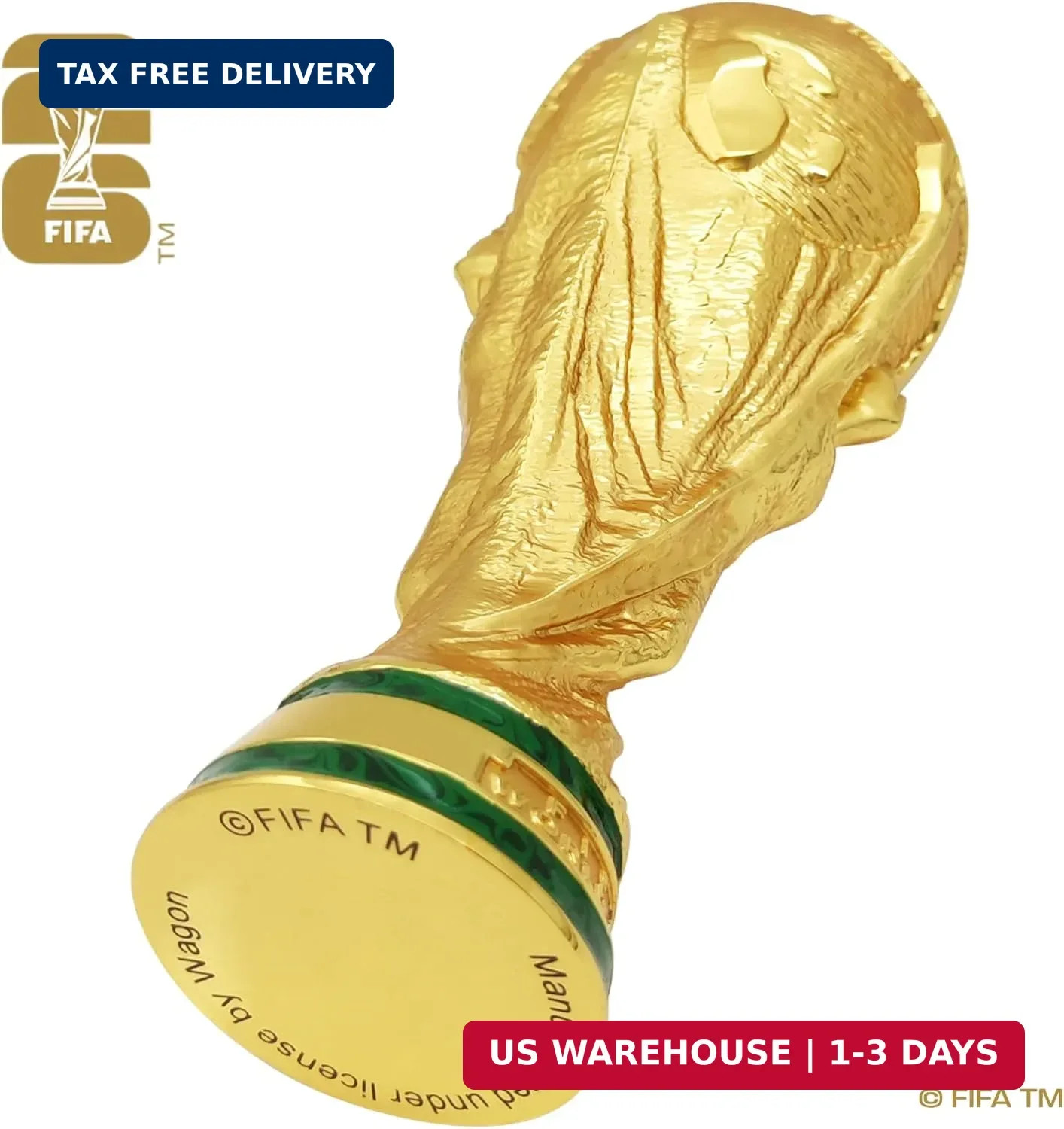 Official FIFA World Cup 2026 Edition – 5.9 inch 3D Trophy – Timeless Collector’s