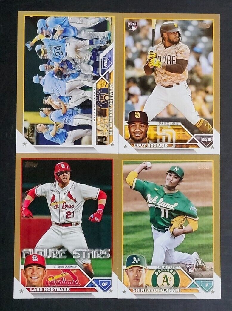2023 Topps Series 2 GOLD BORDER (#’d/2023) You Pick