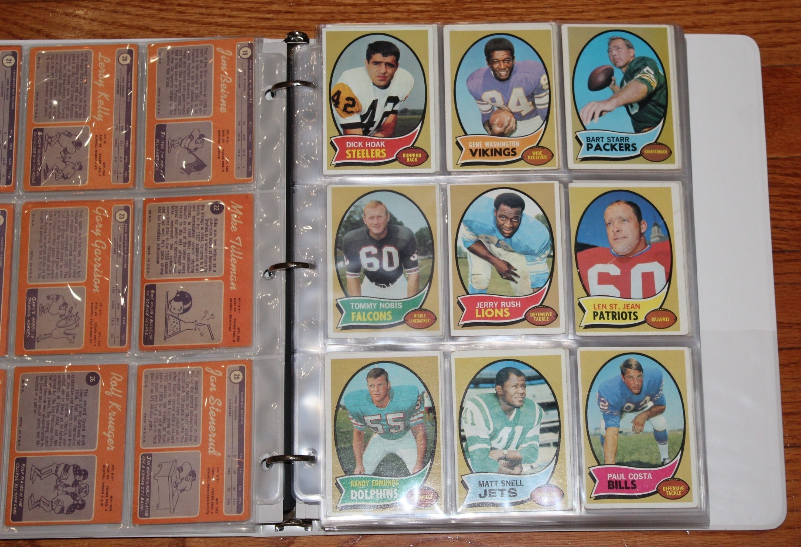 1970 Topps Football Card Partial Set Cards 1-263 160/263 LOADED WITH THE STARS