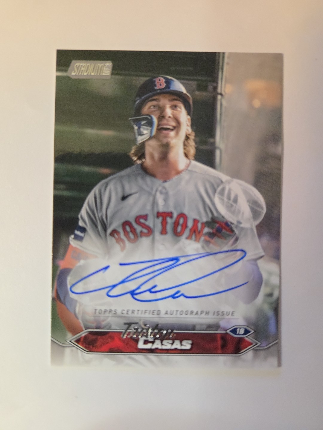 2024 Topps Stadium Club – Autographs Triston Casas #SCBA-TCA (AU)