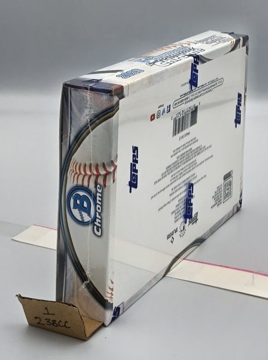 2023 Bowman Chrome Baseball HTA Choice Box Factory Sealed New 3 Autos Salas