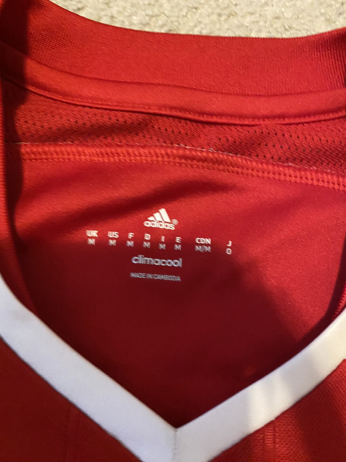 Chicago Fire Medium Adidas Soccer M Fast Shipping USA Soccer Jersey USMNT Home