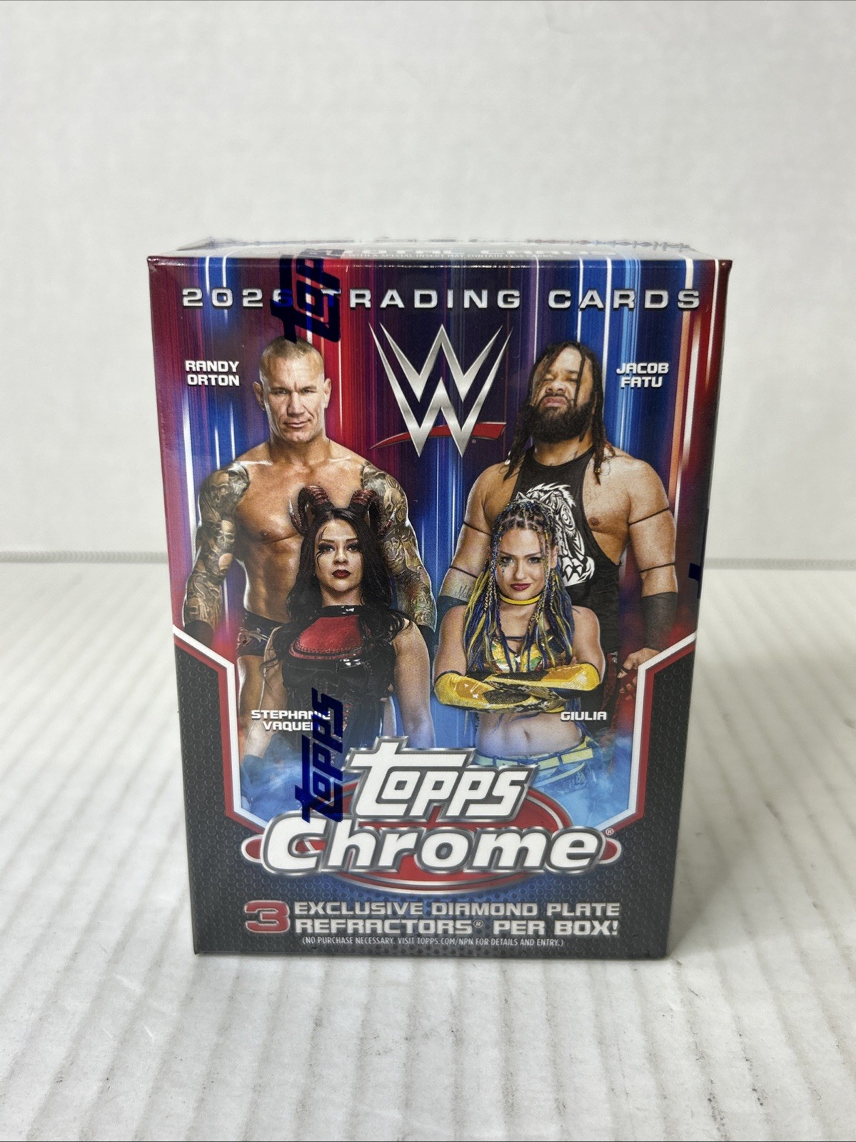 2026 Topps Chrome WWE Wrestling Blaster Box F5