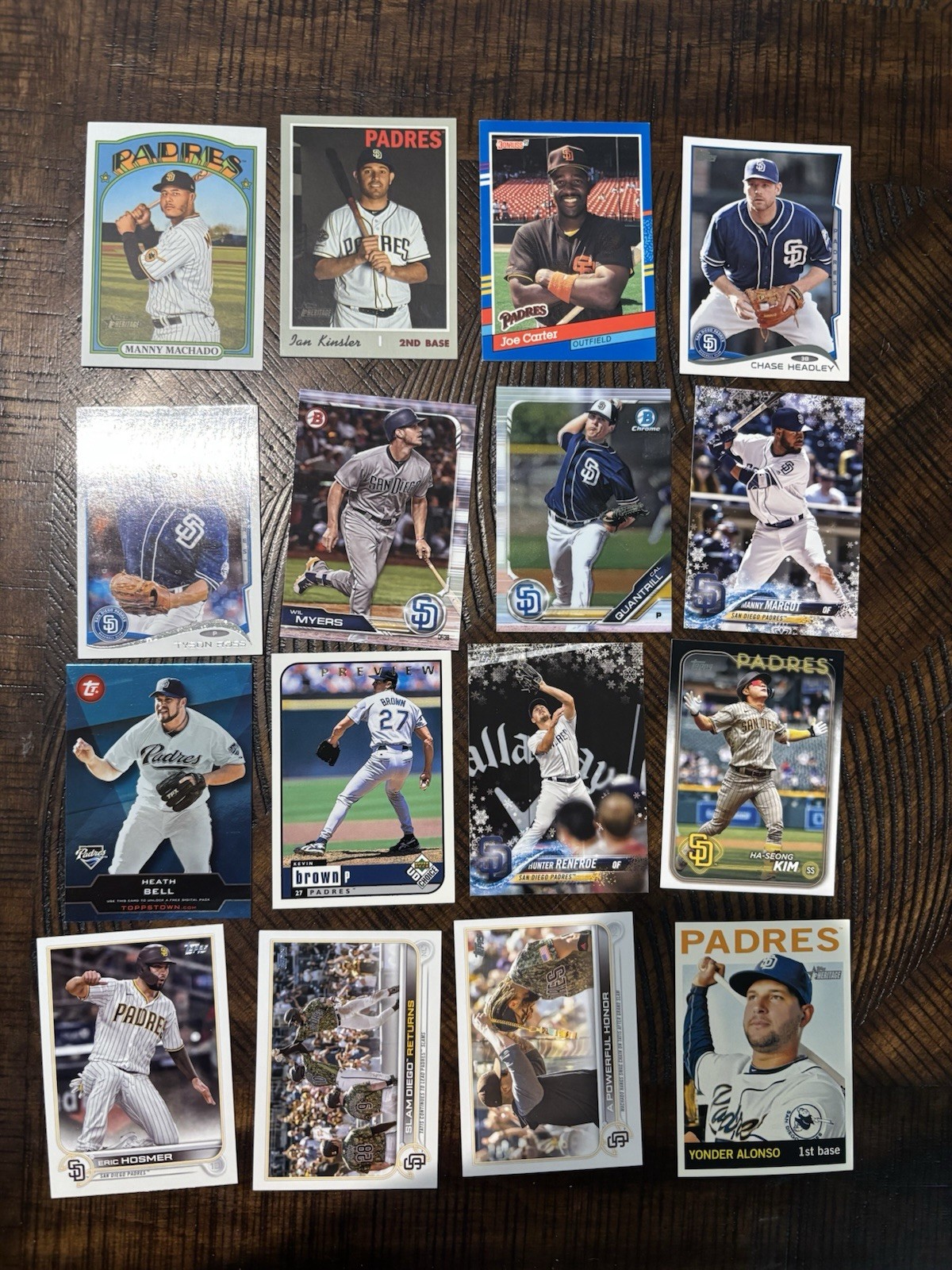 Lot Of 3200 San Diego Padres W/ Variety Tony Gwynn, Steve Garvey, Fred McGriff