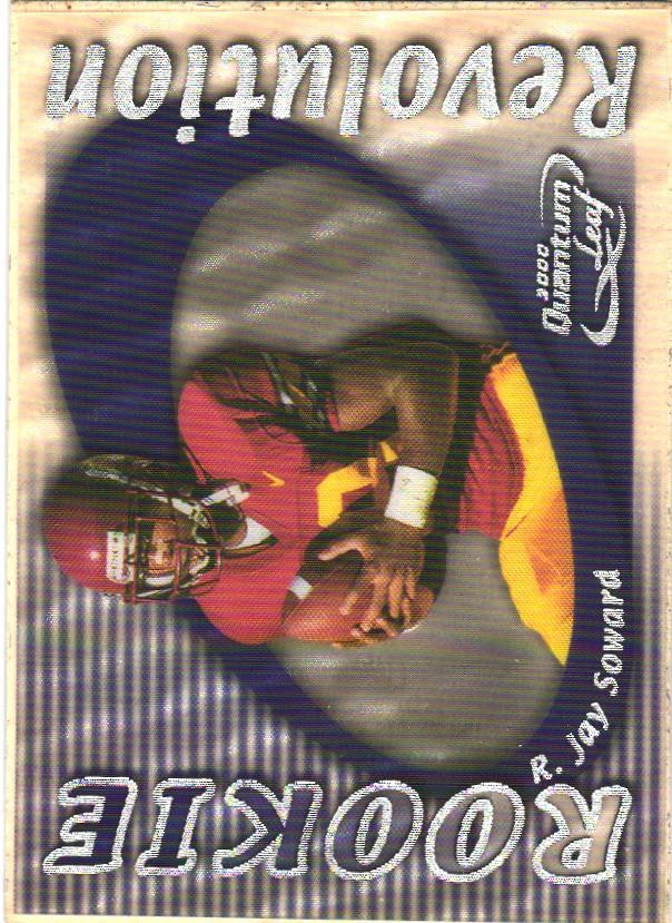 2000 Quantum Leaf #RR-04 R.Jay Soward Rookie Revolution #/5000