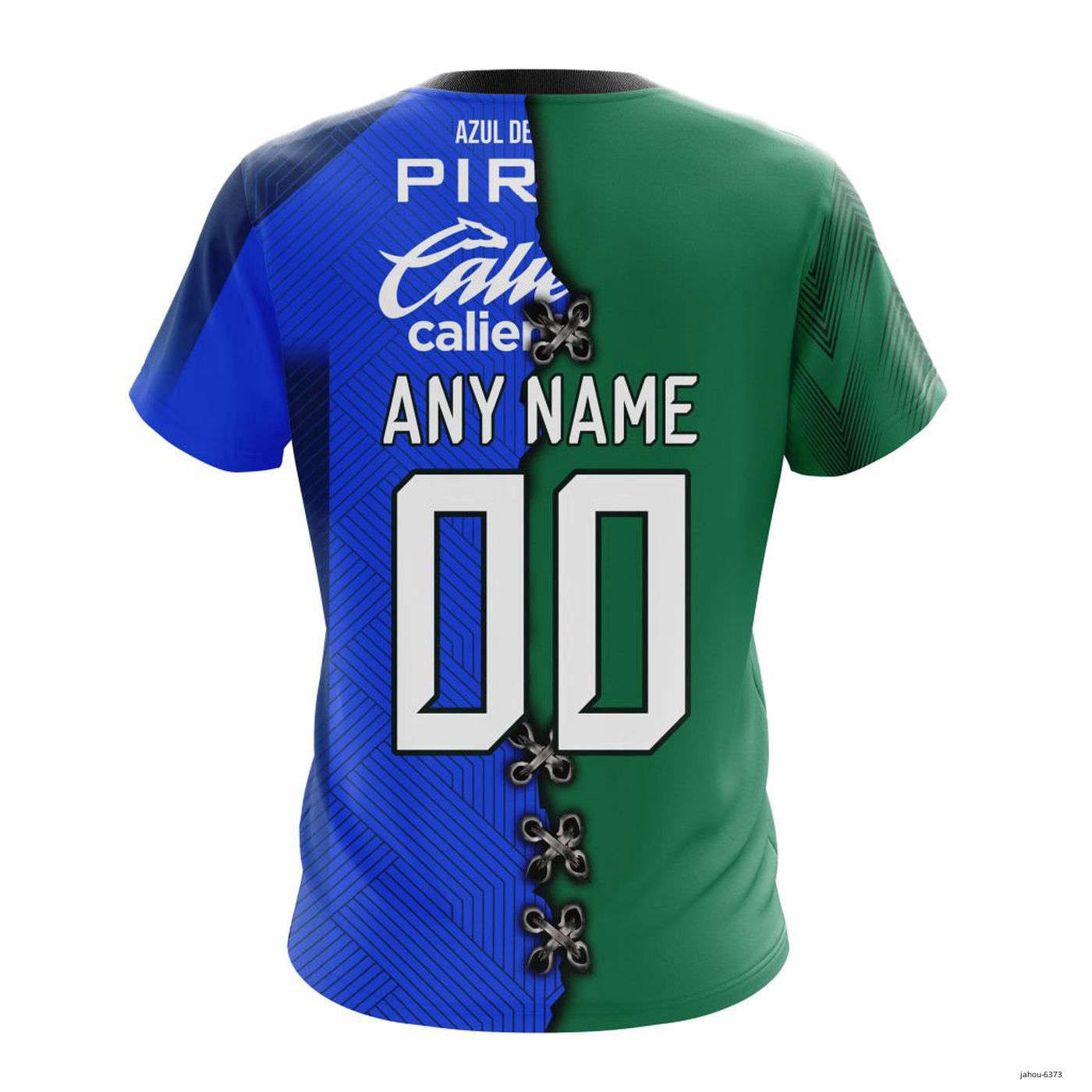 Personalized LIGA MX Cruz Azul Shirt 3D Mix Mexico