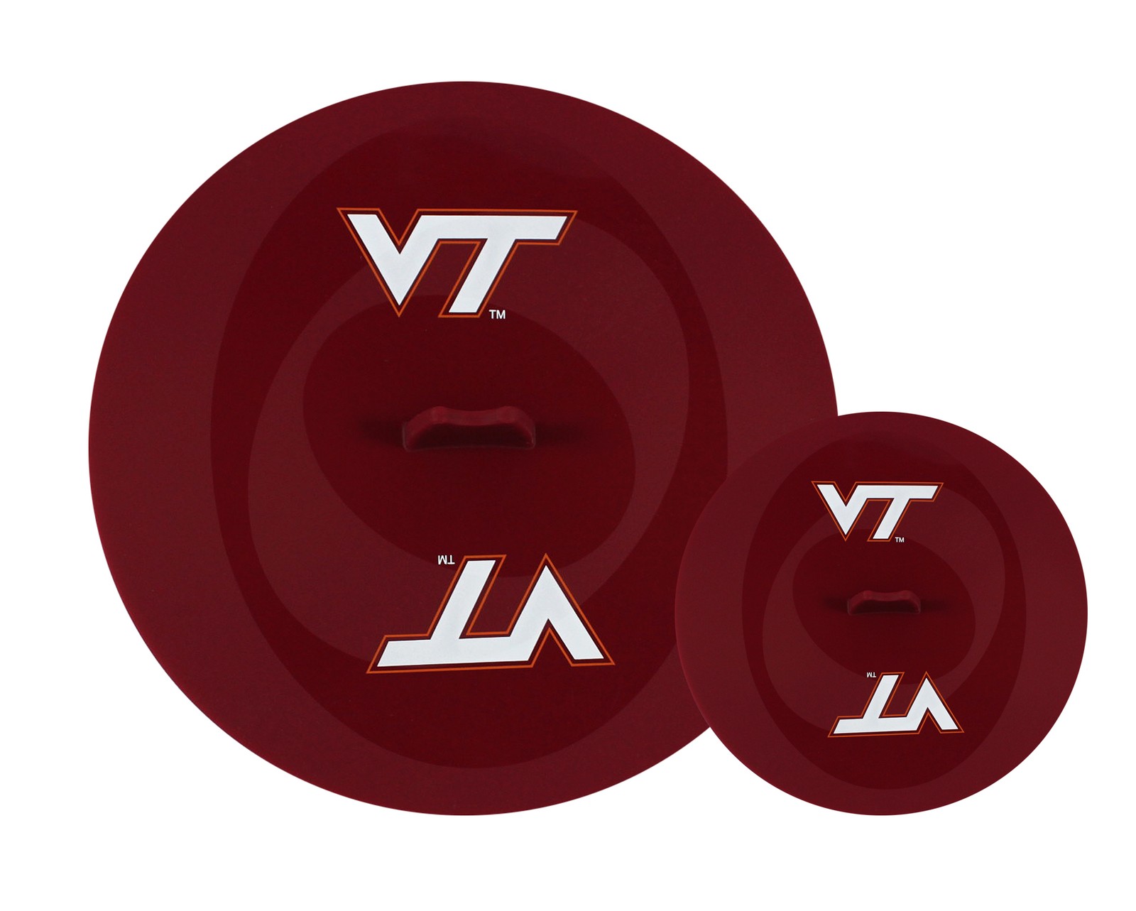 MasterPieces – Virginia Tech Hokies – NCAA Silicone Lid Set – 2 Sizes