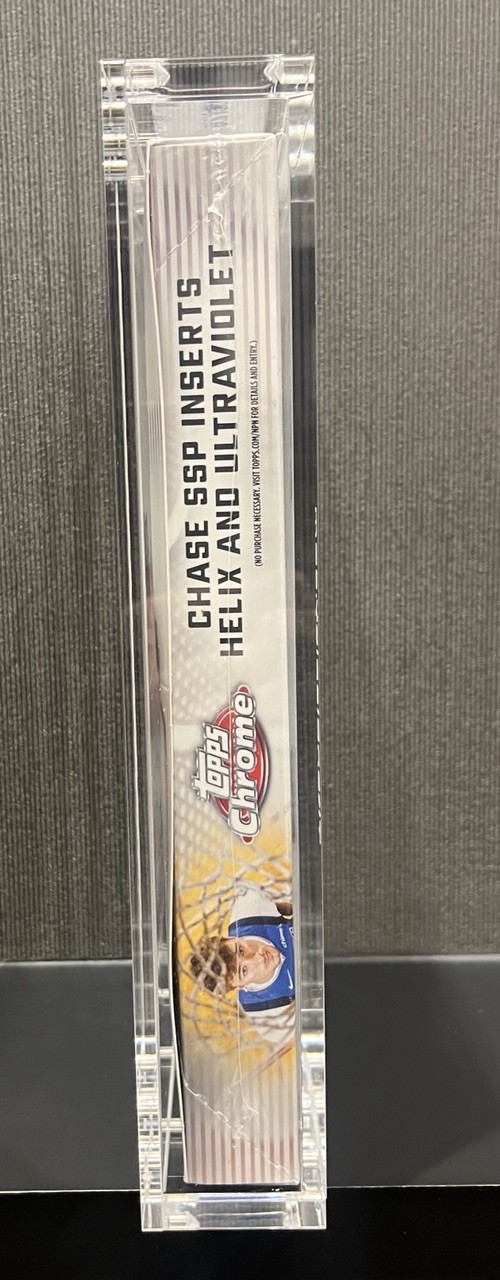 Acrylic Display Case Magnetic Lid FITS 2025-26 Topps Chrome Basketball Hobby Box