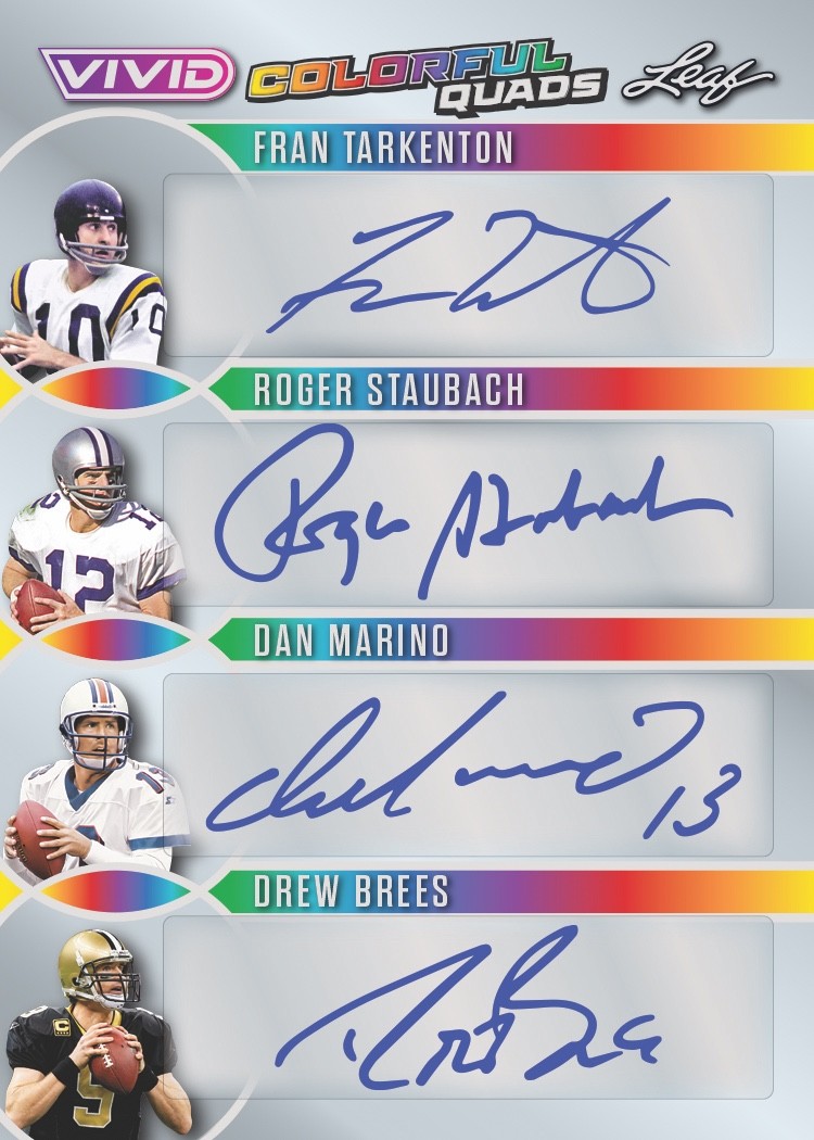 2025 Leaf Vivid Football Factory Sealed Hobby Box