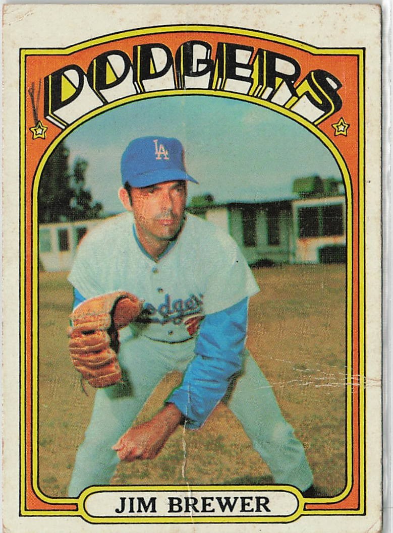 1972 Topps – Jim Brewer #151 – Set Break! VG/EX – Combined Shipping!