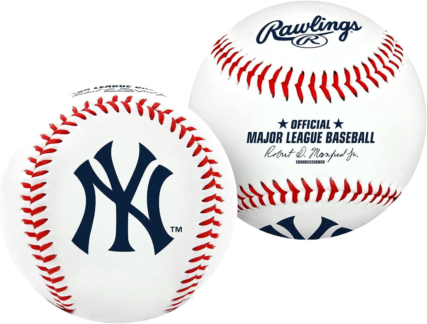 New York Yankees Rawlings “The Original” Team Logo Baseball
