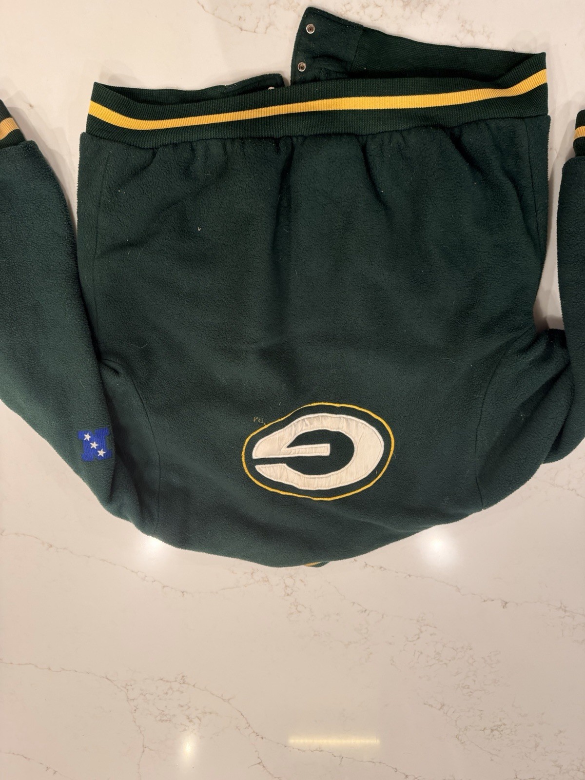 Vintage Wisconsin Varsity Jacket + Packers Jacket Lot XL 90s College NFL Bundle