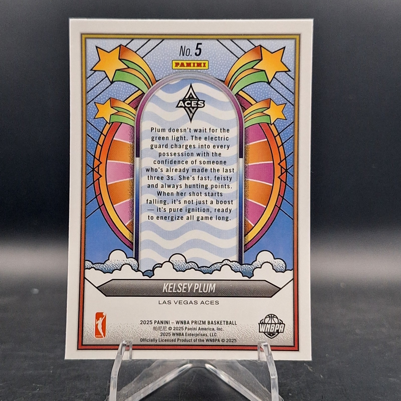 2025 Panini Prizm WNBA – Groovy Kelsey Plum #5