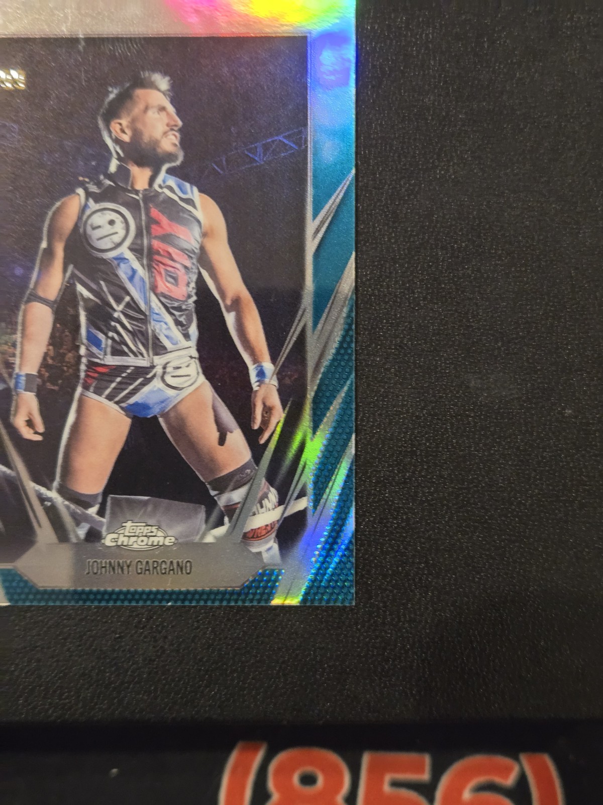 2026 Topps Chrome WWE – Johnny Gargano #15 Teal Refractor /299