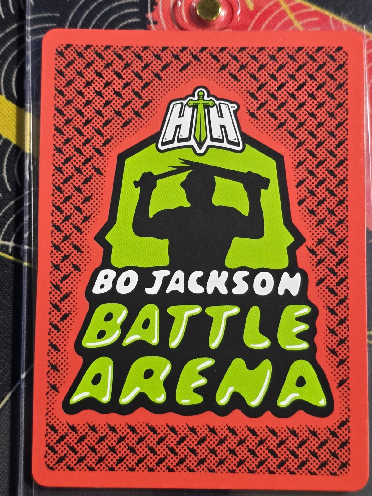 Bo Jackson Battle Arena D-HARP “Dylan Harper” Battlefoil Glow #BF-84