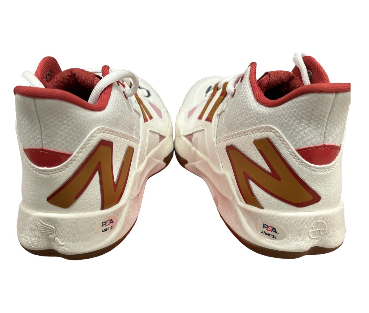 Coco Gauff Signed New Balance CG1 Tennis Shoes Sea Salt Psa/Dna Coa Auto