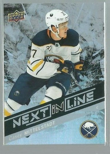 2018-19 Upper Deck Overtime Next In Line #NL20 Casey Mittelstadt (ref 92755)