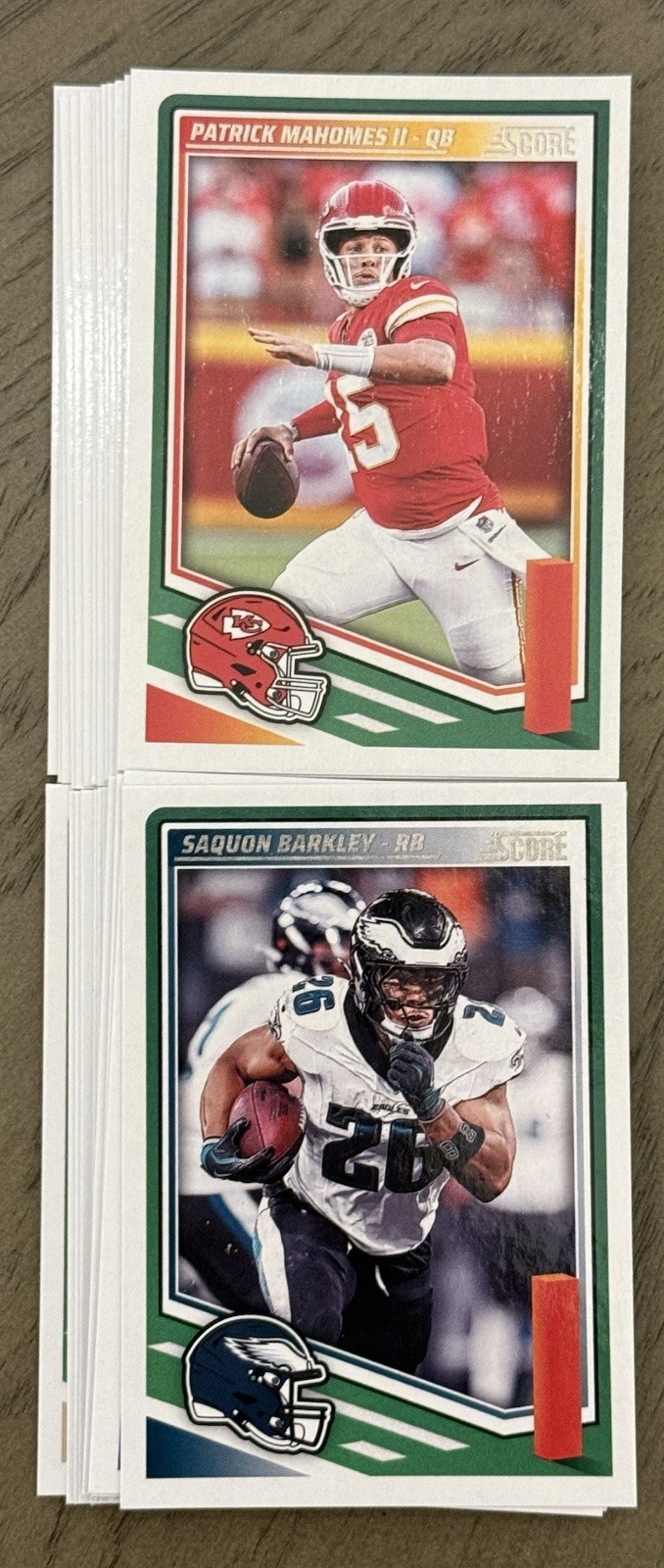 2025 Panini Score Football NFL Base cards #1-150 – VETERANS only – You Pick!