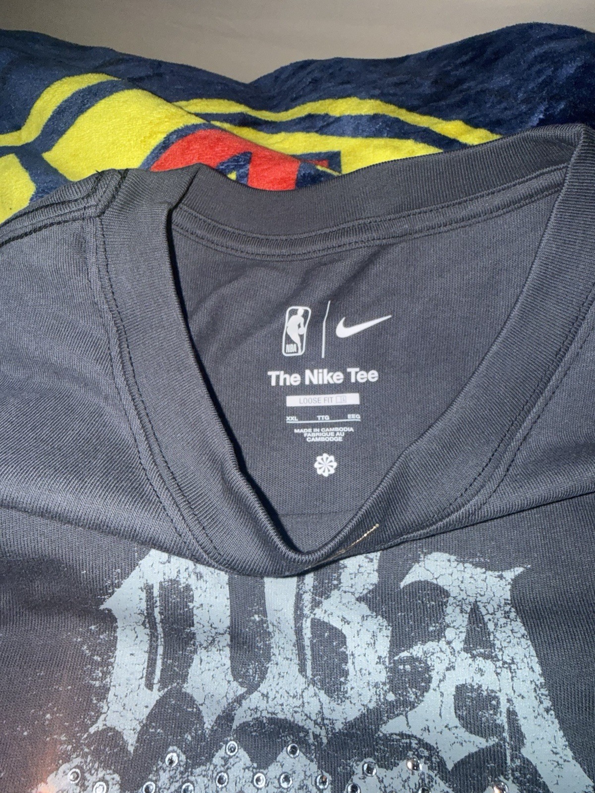 NY Knicks Nike Gray 2026 Champions Authentic Locker Room Limited Edition 2XL