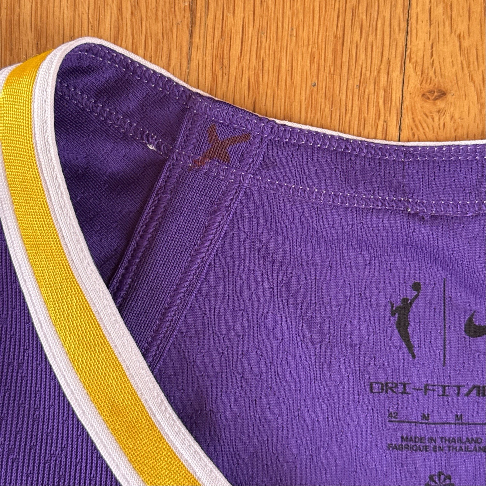 Nike Explorer Edition Generic No Name Los Angeles Sparks Jersey WNBA Womens M