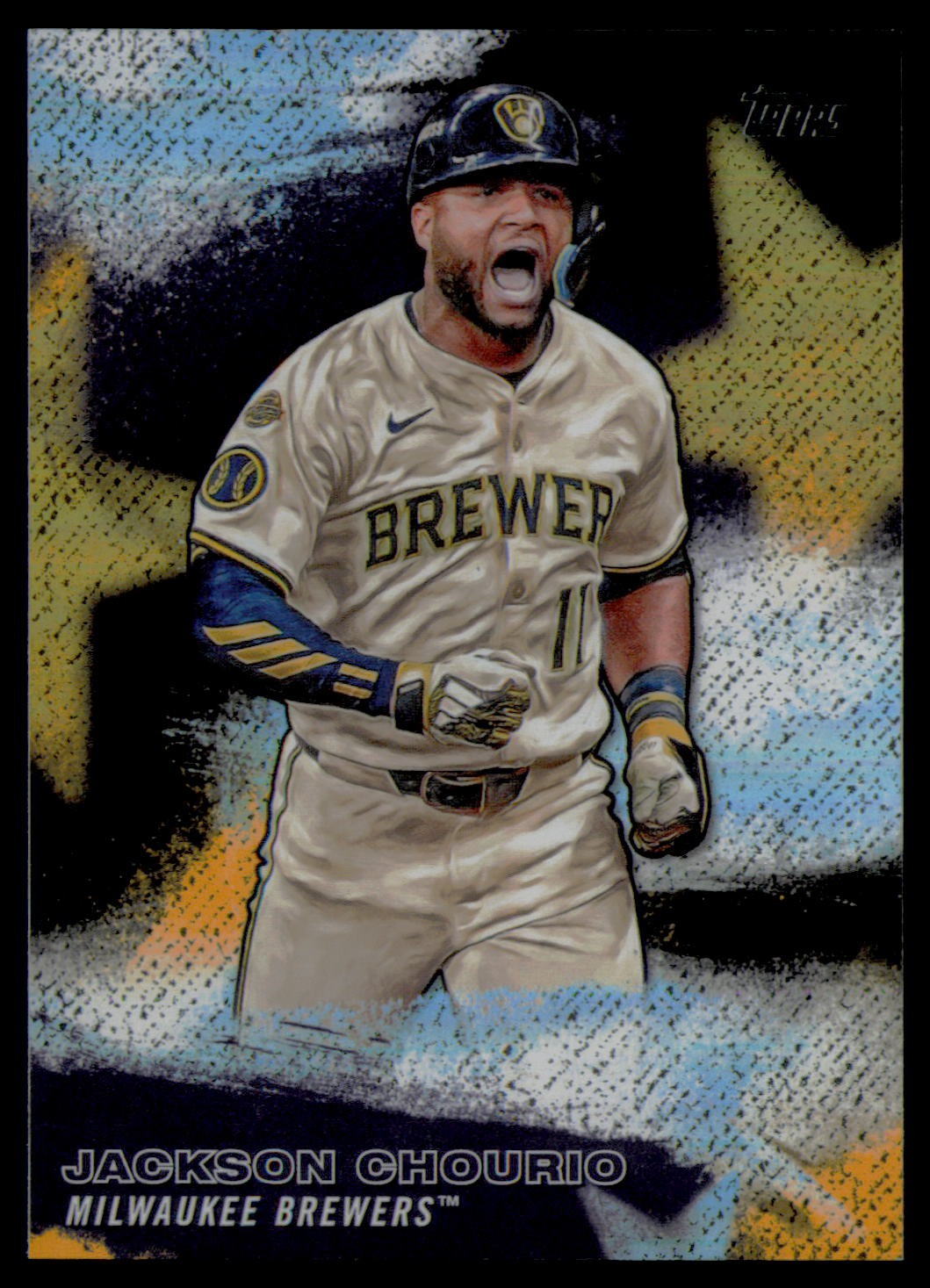 2026 Topps Jackson Chourio Stars of MLB #SMLB-45 Milwaukee Brewers