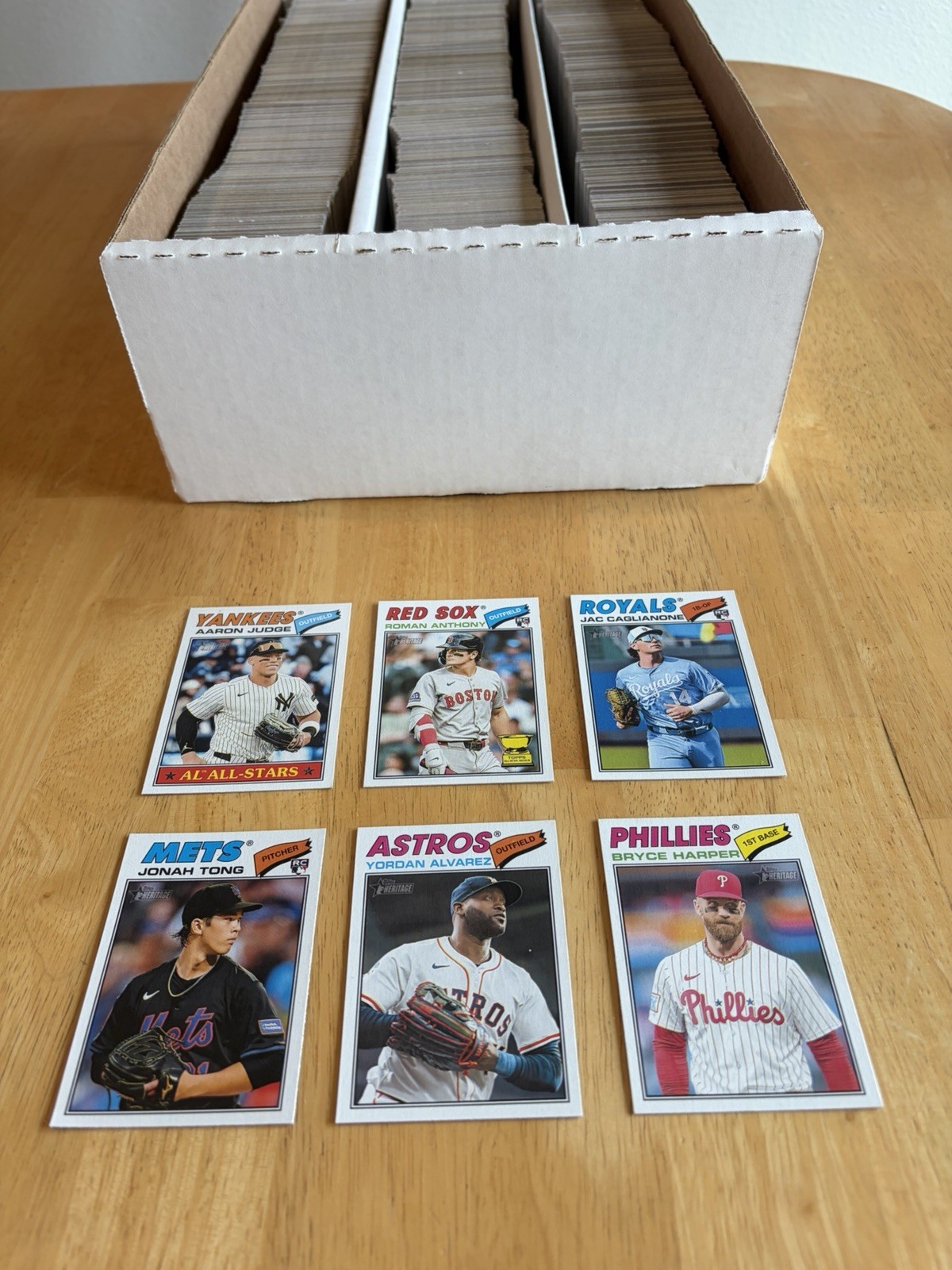 2026 Topps Baseball Heritage Lot, Pick any 10 from 201-400, 10/$5, FREE SHIPPING
