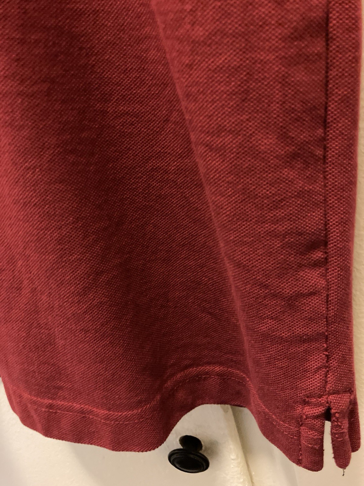 Kappa AS Roma Italy Italia Calcio Polo Shirt Mens Size M Red Slim Fit