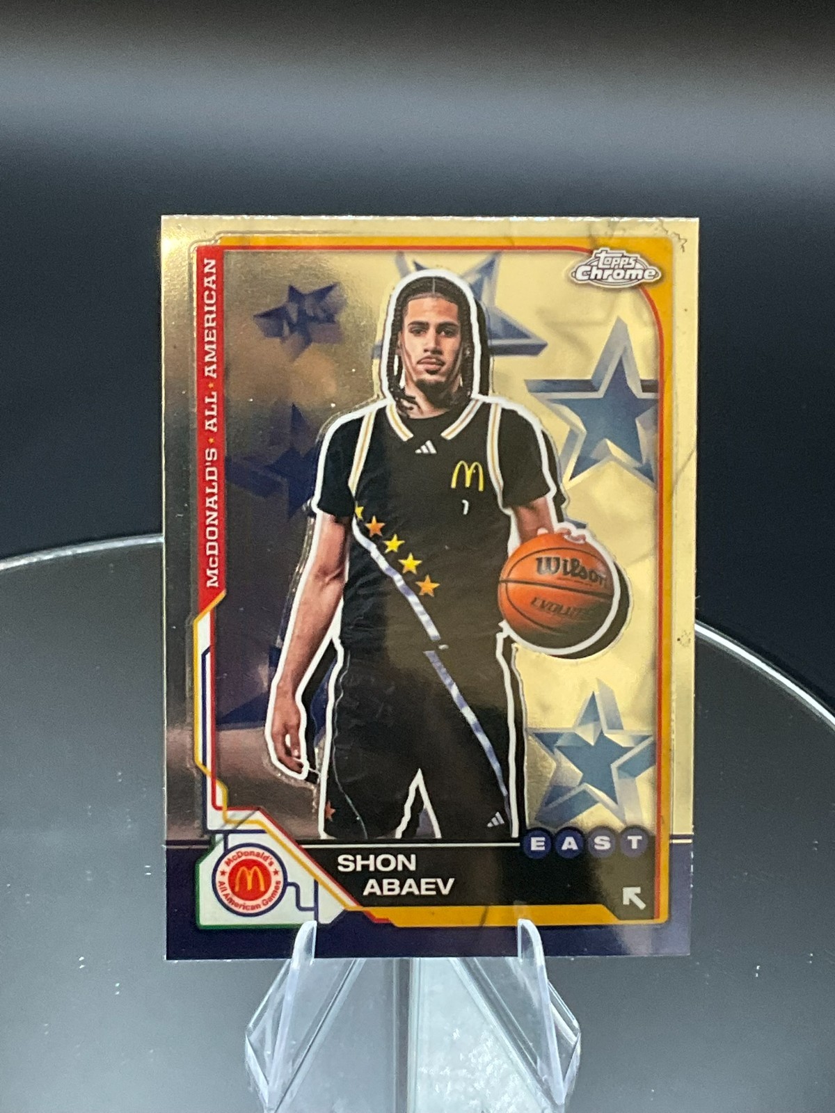 2025 Topps Chrome McDonald’s All American #1 Shon Abaev, East