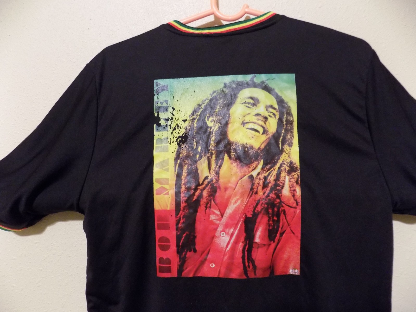 Bob Marley Ajax Amsterdam Soccer Jersey (Medium Adult) adidas/Ziggo/Great Con.