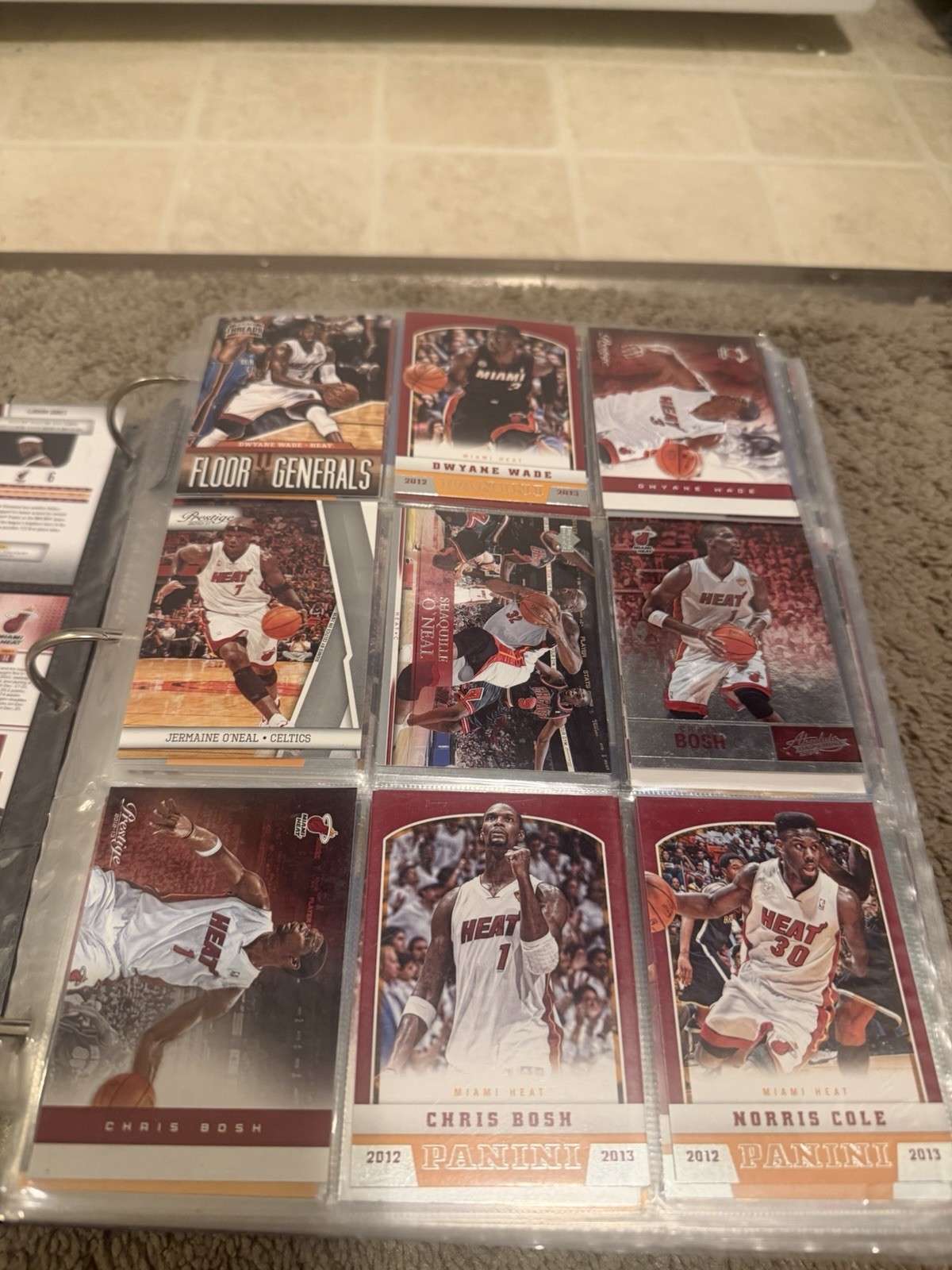 Sport Cards Binder NFL, And Nba Rare And Great Condition