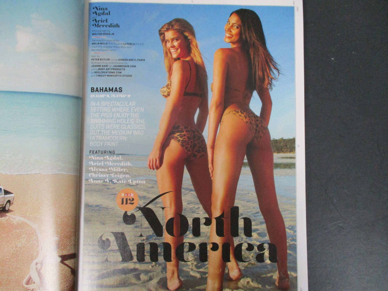 2013 Kate Upton Sports Illustrated 50th Swimsuit Issue Polar Bare NO LABEL