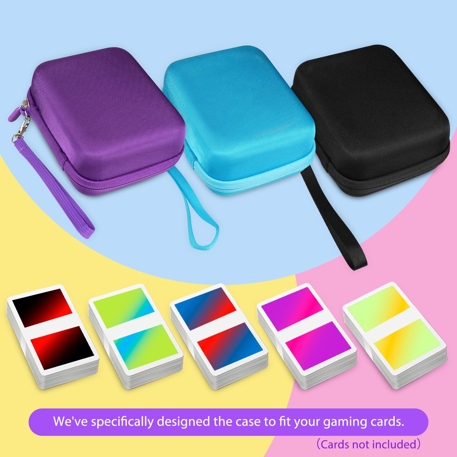 300+ Game Card Storage Box, Collectible Trading Card Storage Holder Compatibl…