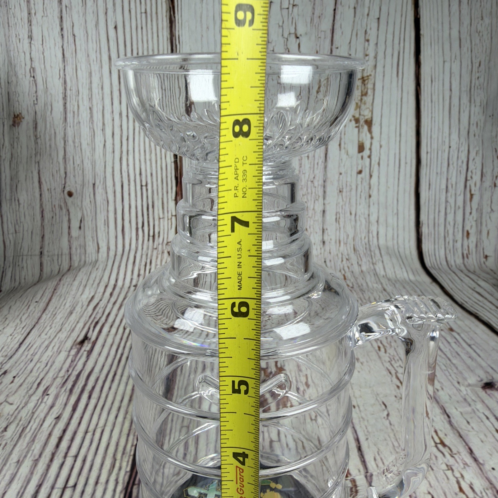 Rare! The Hockey Cup Stanley Cup NHL Plastic Beer Mug Stein 25 oz