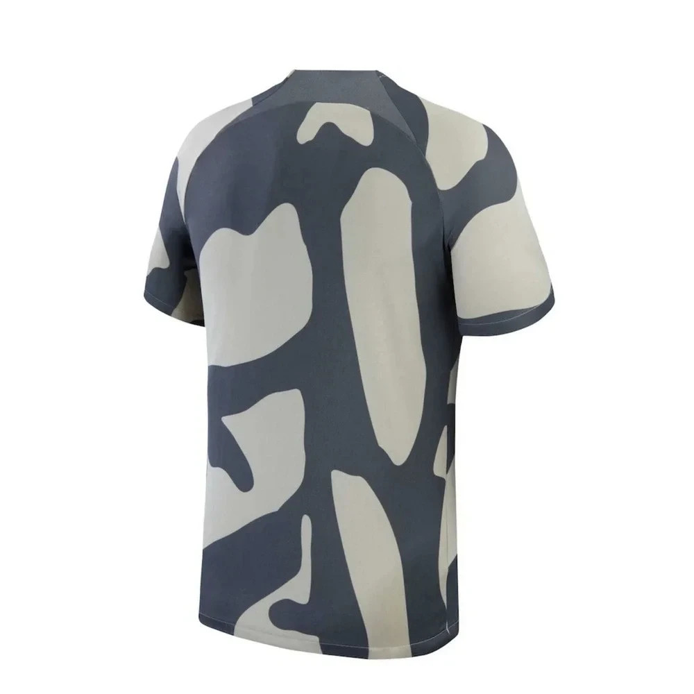 NWT Paris Saint-Germain Jordan Brand Pro Pre-Match Top – Gray – FREE SHIP