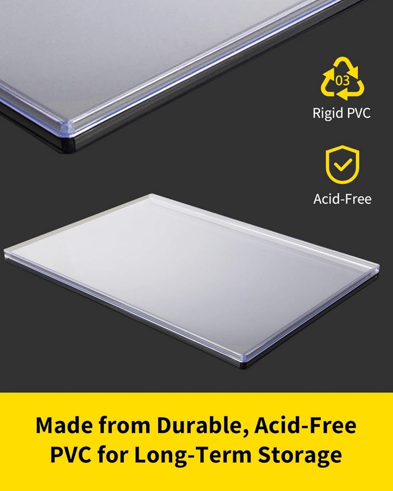 10 Pack Large Print Top Loaders Protector Hard Case Sleeve Poster Fast US Ship