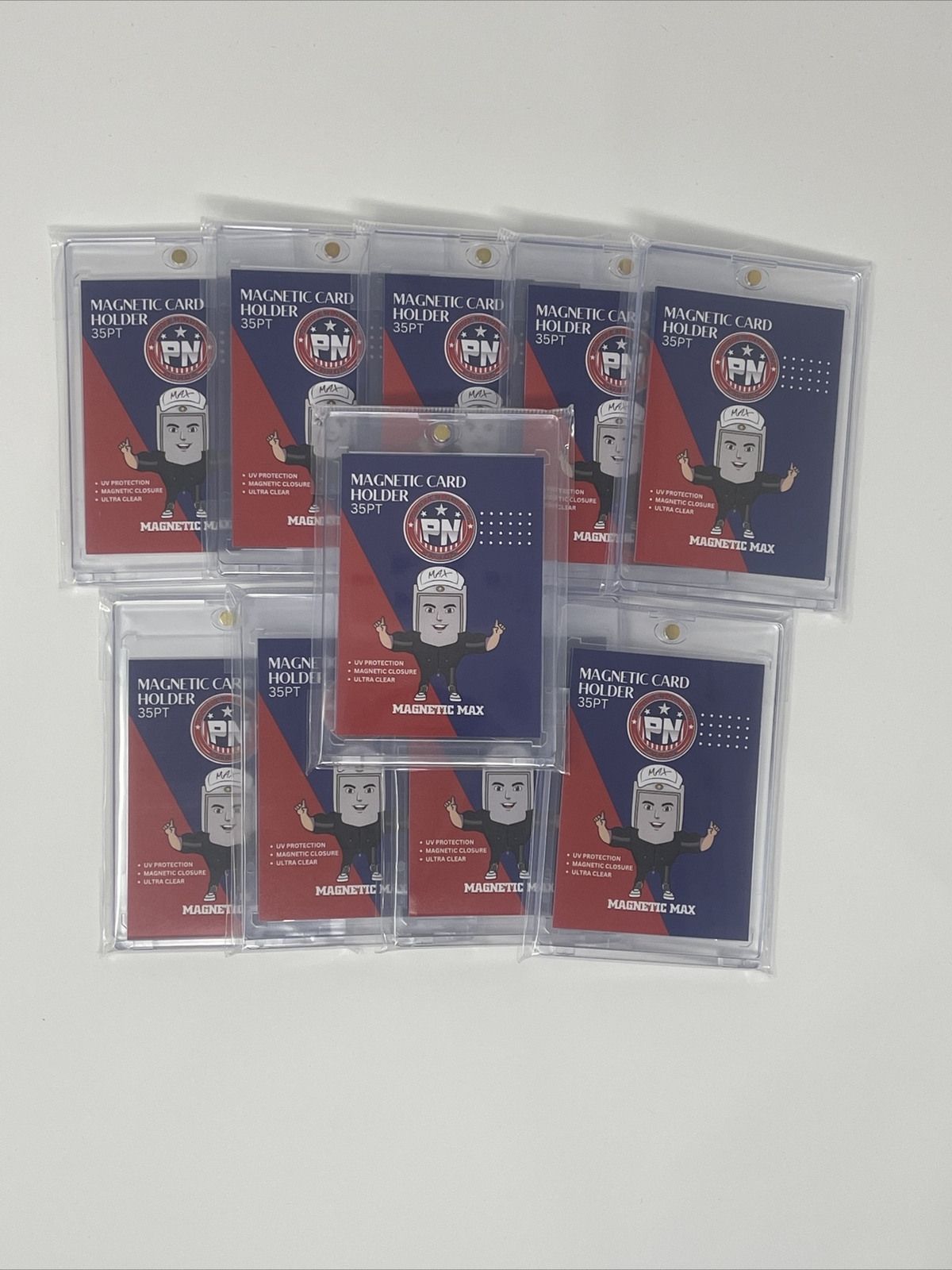 Player Nation Cards Magnetic Max 35 PT Trading Card Case 10 Pack *PNCARDS*