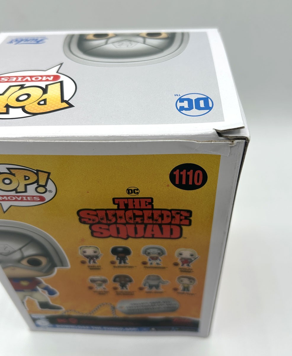 JOHN CENA Signed Peacemaker Funko Pop #1110 The Suicide Squad – COA & PICTURE
