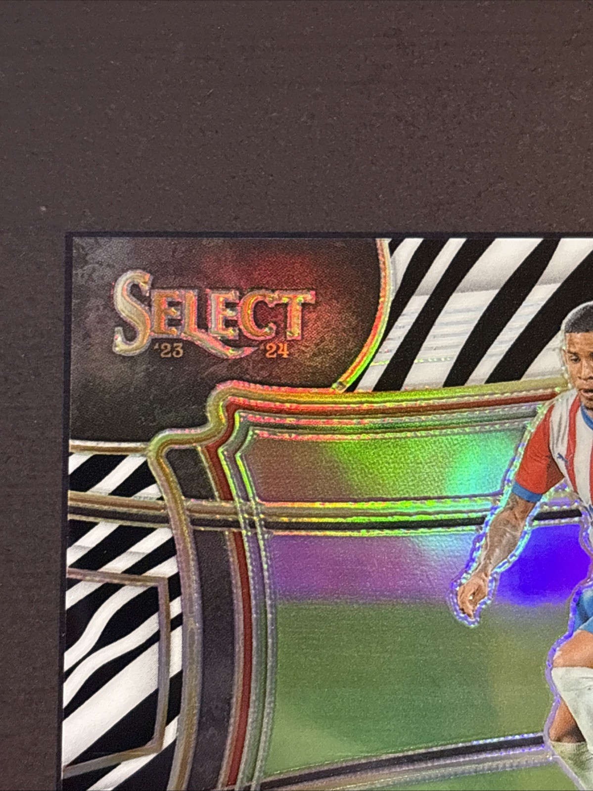 2023-24 Panini Select La Liga – Field Level Savio #241 Zebra Prizm /25 SSP