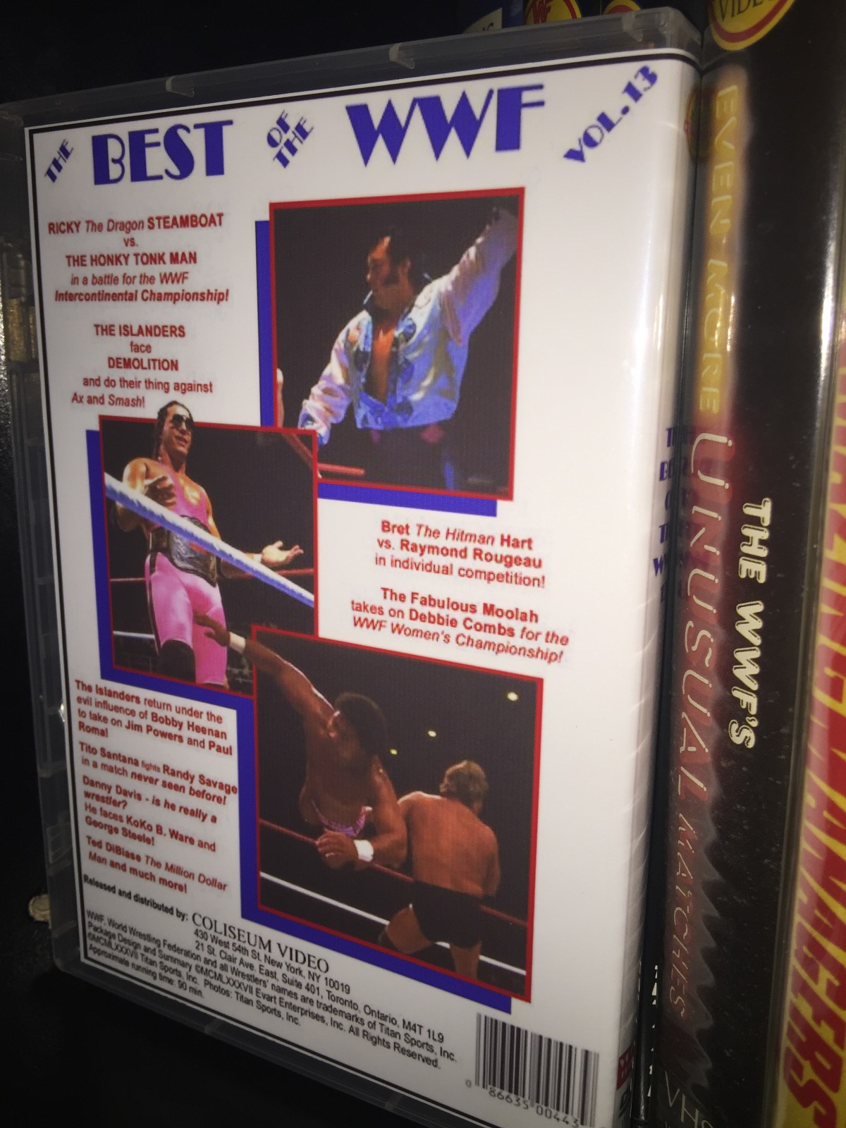 BEST OF THE WWF DVD Lot – Coliseum Video 6 DVDs – FREE SHIPPING wwe wcw